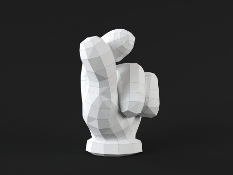Hand Mickey - Money Model Cetak 3D