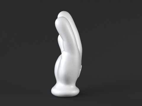 Hand Mickey - Handful 3D 打印模型