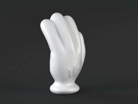 Hand Mickey - Handful 3D Print Model