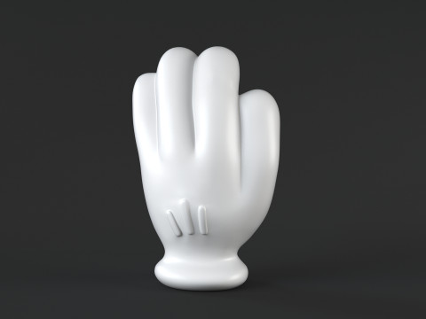 Hand Mickey - Handful 3D 打印模型