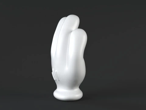 Hand Mickey - Handful 3D Print Model