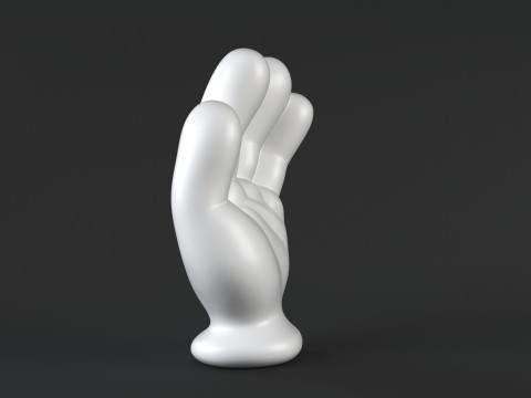 Hand Mickey - Handful 3D 打印模型
