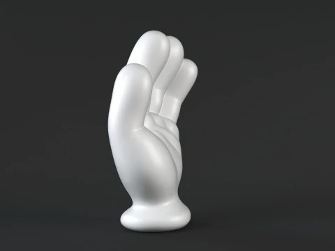 Hand Mickey - Handful 3D Print Model
