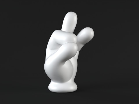 Hand Mickey - Pinch Modèles 3D en vedette