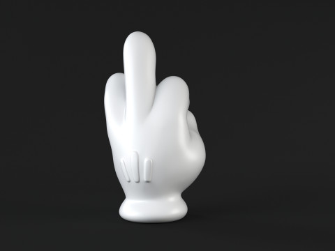Hand Mickey - Pinch 3D 打印模型