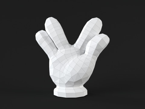 Hand Mickey - Star Trek 3D प्रिंट मॉडल