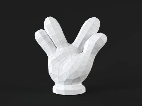 Hand Mickey - Star Trek 3D Print Model