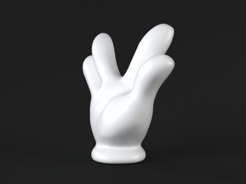 Hand Mickey - Star Trek 3D प्रिंट मॉडल