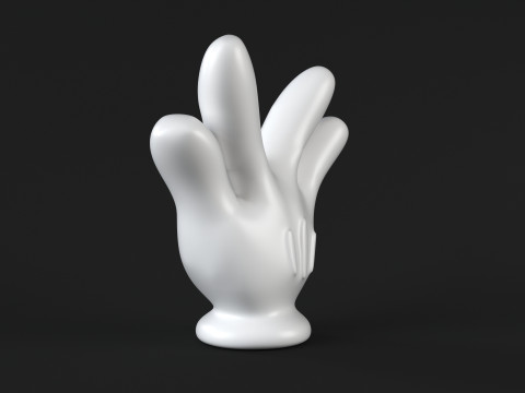 Hand Mickey - Star Trek 3D प्रिंट मॉडल
