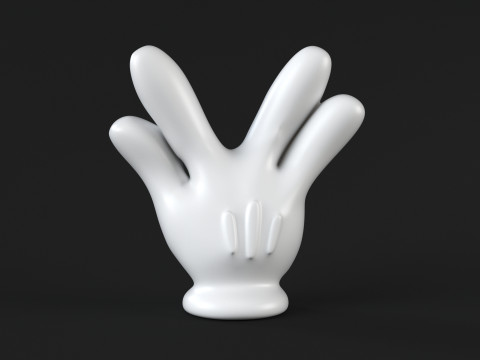 Hand Mickey - Star Trek 3D प्रिंट मॉडल