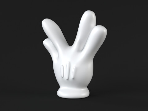 Hand Mickey - Star Trek 3D प्रिंट मॉडल