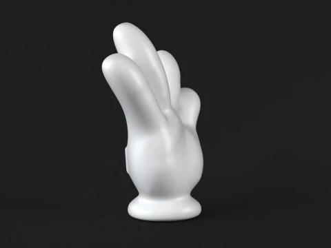 Hand Mickey - Star Trek 3D Print Model