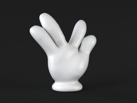 Hand Mickey - Star Trek 3D प्रिंट मॉडल