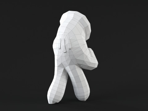 Mickey Hand - Walk Model Cetak 3D