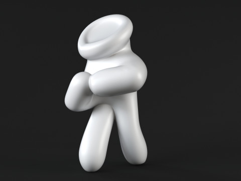 Mickey Hand - Walk Model Cetak 3D