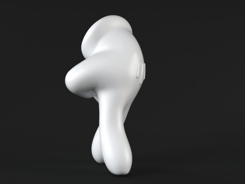 Mickey Hand - Walk Model Cetak 3D
