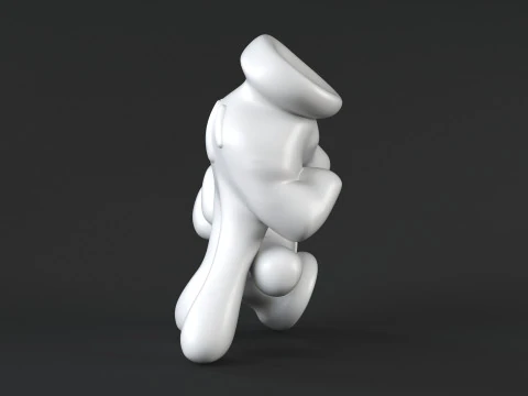 Hand Mickey - LA 3D Print Model
