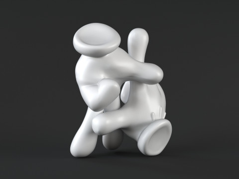 Hand Mickey - LA Modello di stampa 3D