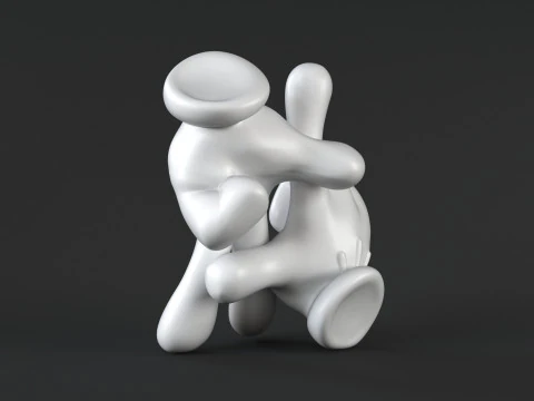 Hand Mickey - LA 3D Print Model