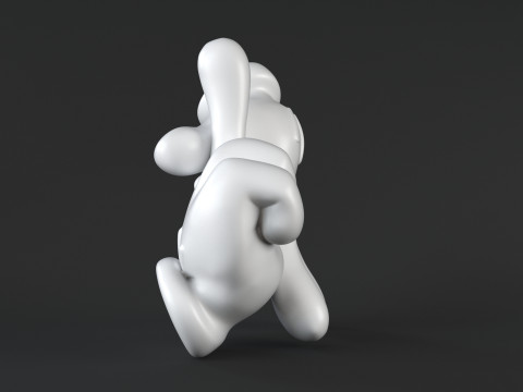 Hand Mickey - LA Modello di stampa 3D