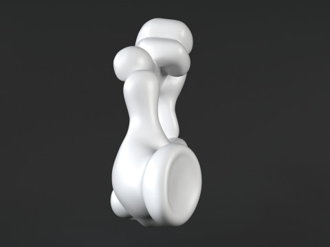 Hand Mickey - Frame 3D Print Model