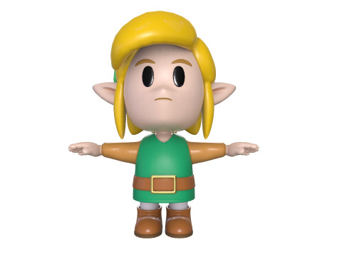 Link Awakening 3D-Modell