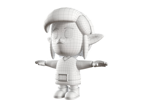 Link Awakening Modelo 3D