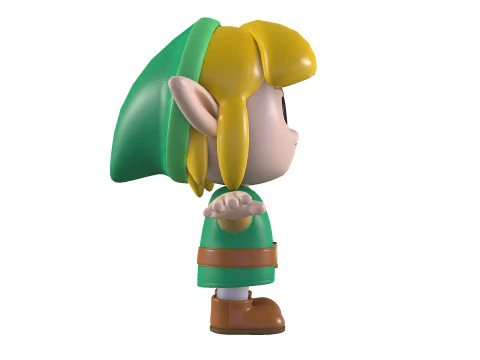 Link Awakening 3D Model