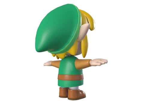 Link Awakening 3D Model