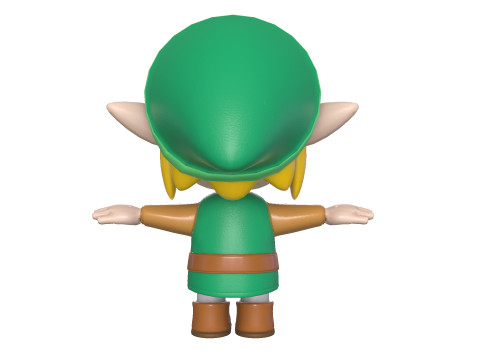Link Awakening Modelo 3D