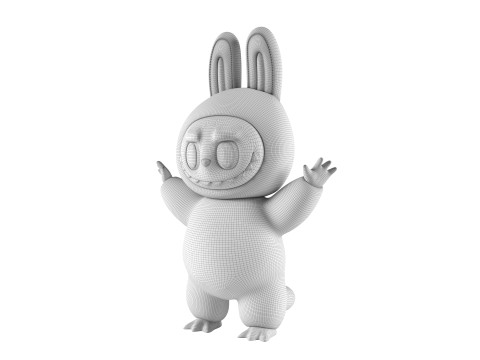 Labubu Modèles 3D en vedette