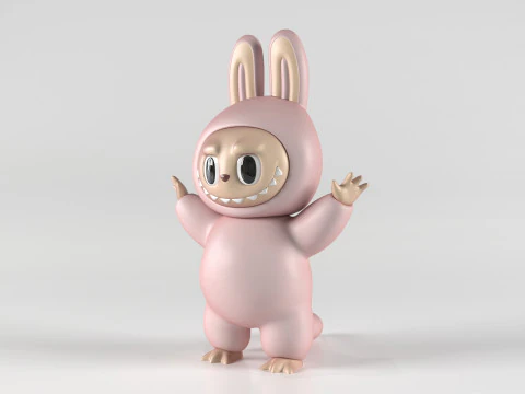 Labubu 3D Print Model