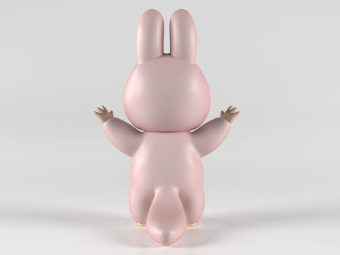 Labubu Modèles 3D en vedette
