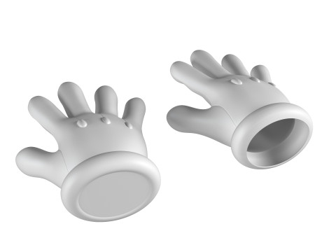 Mario Hand - Give 5 Modèles 3D en vedette