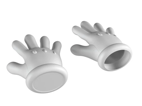 Mario Hand - Give 5 3D Print Model