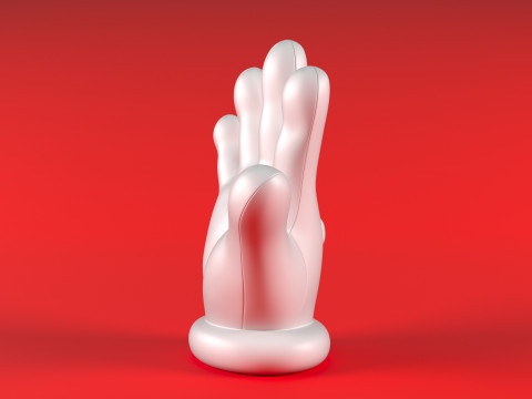 Mario Hand - Give 5 Modèles 3D en vedette