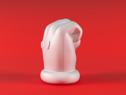 Mario Hand - Fist 3D 打印模型