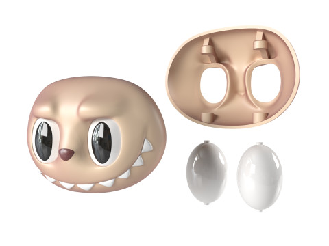 Labubu Face Modello di stampa 3D