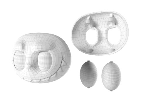 Labubu Face 3D Принт Модель