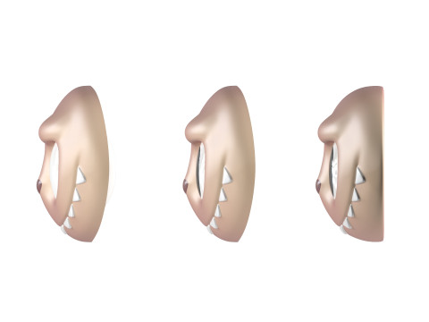 Labubu Face 3D Принт Модель