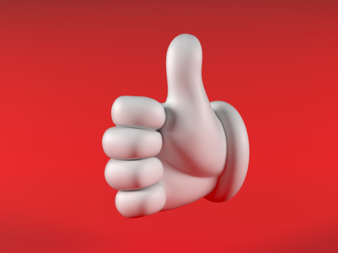 Mario Hand - Like 3D 프린트 모델