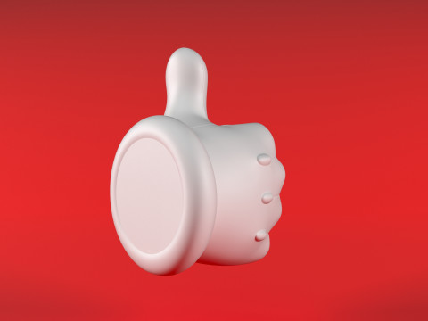 Mario Hand - Like 3D 프린트 모델