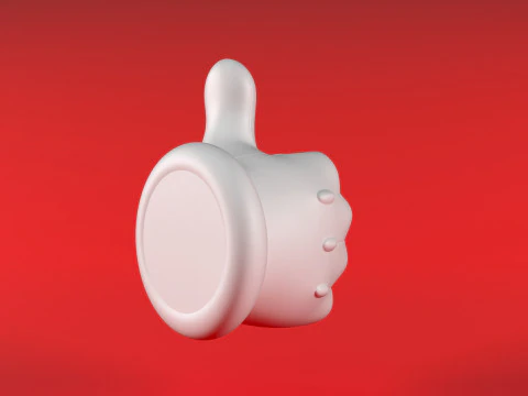 Mario Hand - Like 3D Print Model