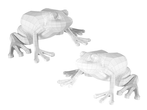 Frog Harry Potter 3D Druckmodell