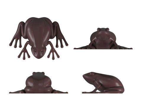 Frog Harry Potter 3D Druckmodell