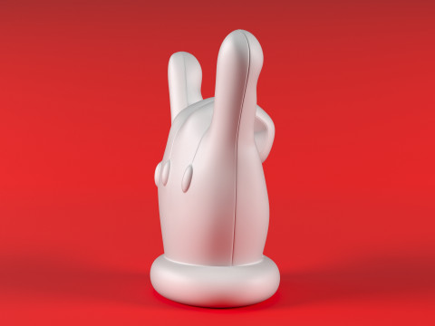 Mario Hand - ILY 3D 打印模型
