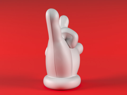 Mario Hand - ILY 3D 打印模型