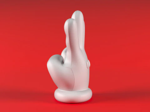 Mano de Mario - Tres Modelo de impresión 3D