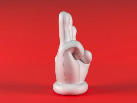 Mano de Mario - Tres Modelo de impresión 3D