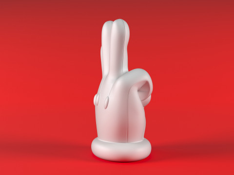 Mario Hand - Three 3D 打印模型